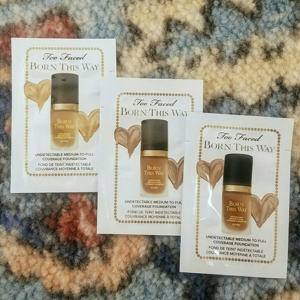 3 for $15 Born This Way Foundation Sample Pack